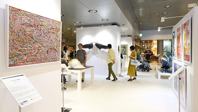 リサイクルアート展