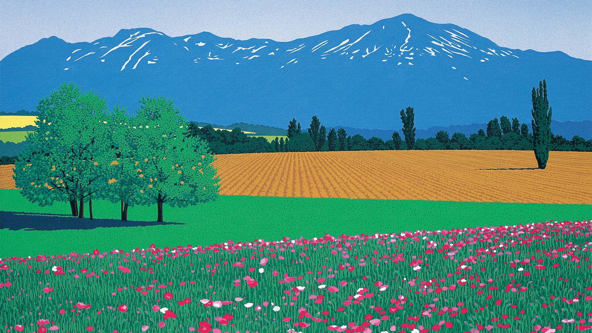 永井博 イラスト2